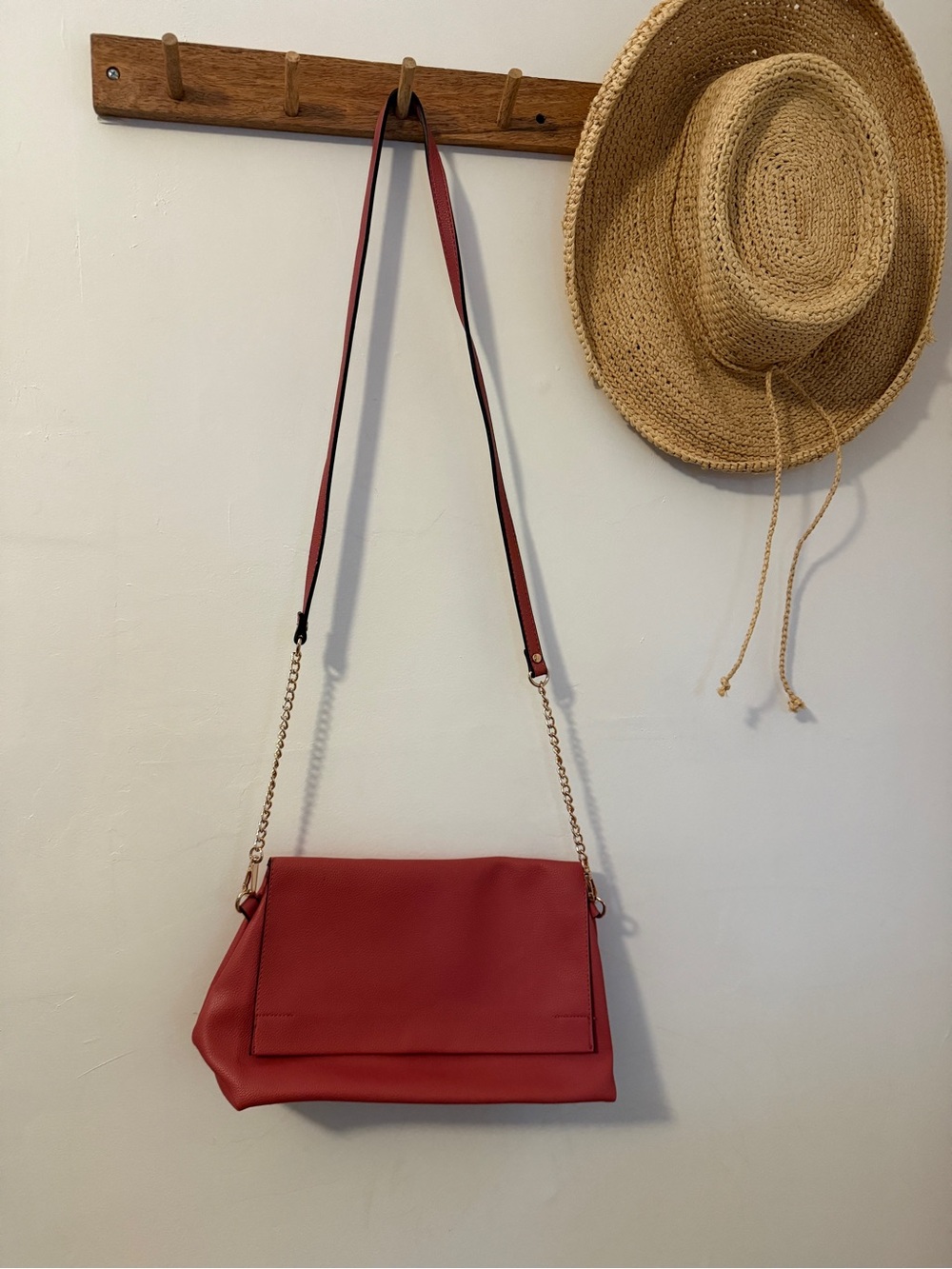 A New Day Dusty Pink Crossbody Bag - Elegant Everyday Shoulder Purse